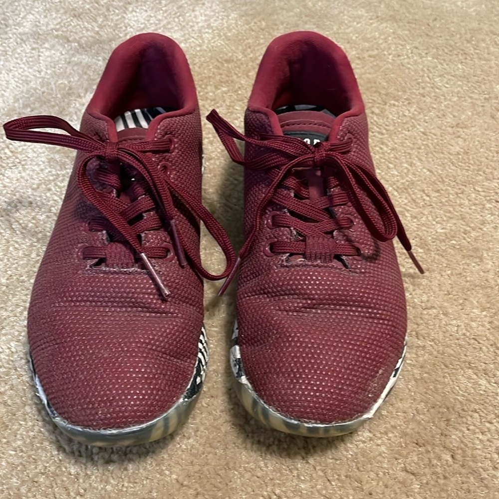 Women’s NOBULL Merlot Zebra trainers